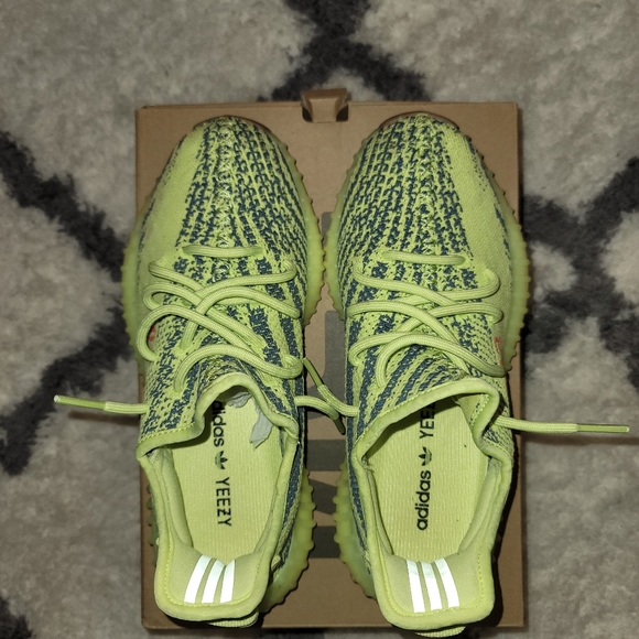 Yeezy frozen yellow sz 7 - Picture 2 of 8
